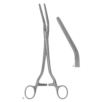 ligature, hysterectomy, compression forceps